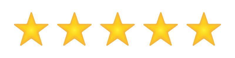 five-star-rating-icon-for-product-review-mobile-application-website-yellow-stars-on-a-white-background-vector